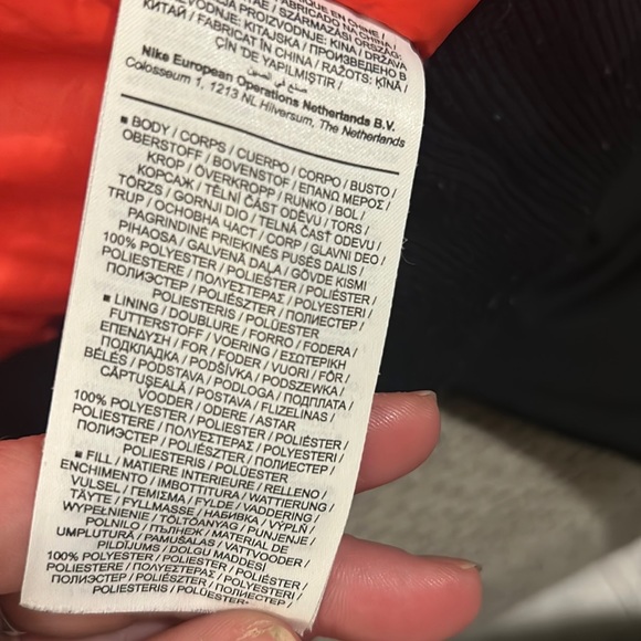 Jordan lined bomber jacket men’s size large - Picture 6 of 16